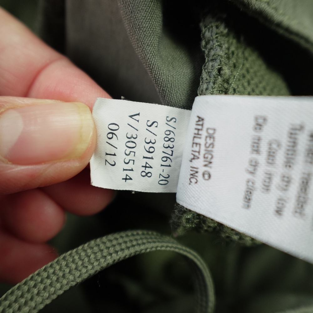 Athleta Pants Womens 8 Green Cargo Hiking Outdoor Straight Leg - Picture 15 of 16